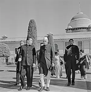 Zhou Enlai Visits India