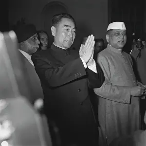 Huty25618 Prints: Zhou Enlai Visits India