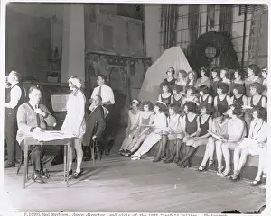 Practice Prints: Ziegfeld Follies Girls Attending Practice