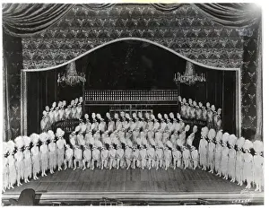 Folly Prints: The Ziegfield Girls On Stage