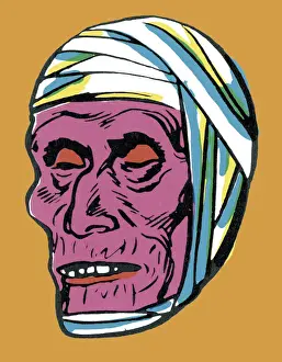 Physical Injury Prints: Zombie Head