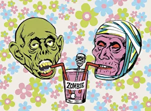 After Work Prints: Two Zombies Share a Namesake Punch