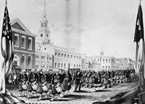 Representing Gallery: Zouave Corps Volunteers March, PA, 1860s