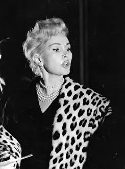Hungarian Prints: Zsa Zsa Gabor