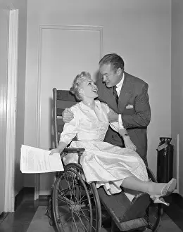 Wheelchair Prints: Zsa Zsa Gabor and Bob Hope