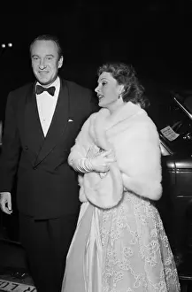 Spouse Prints: Zsa Zsa Gabor And Husband George Sanders