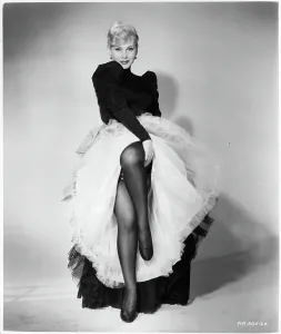 Lac0028 Prints: Zsa Zsa Gabor In Moulin Rouge