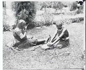 Zulu Women Taking Snuff