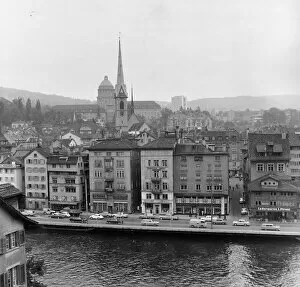 Hulton Archive Collection: Zurich On Limmat